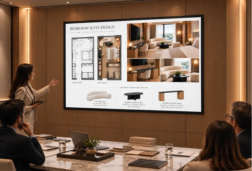 Bundle fit-out plan and project design