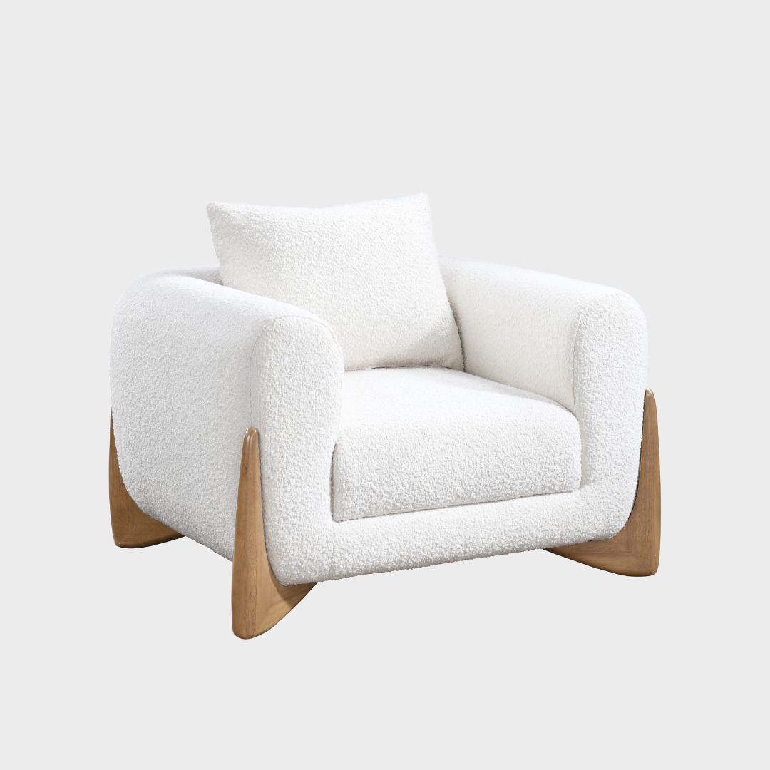 Didi - Fauteuil - Blanc crème