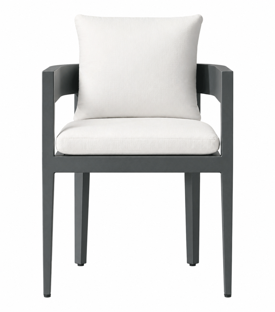Macao - Chaise extérieure en aluminium  