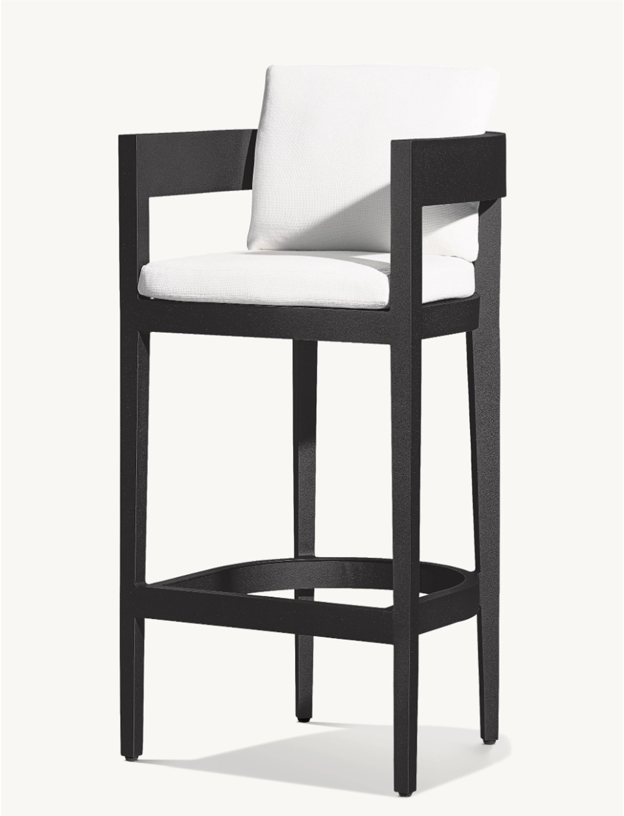 Valence - Chaise haute en aluminium