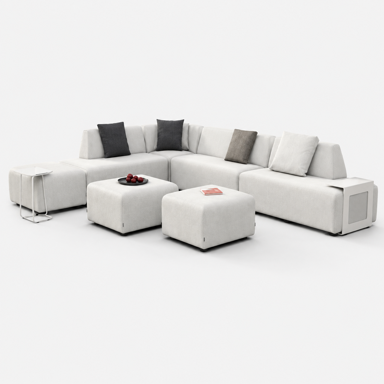 Canari - Ensemble de mobilier d’extérieur modulaire